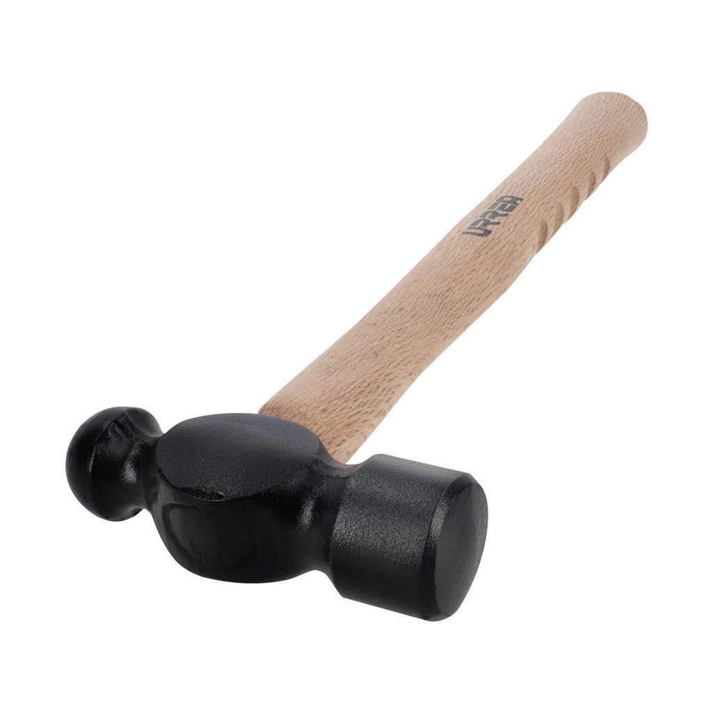 Martillo de bola black con mango de madera estriado de 16", 24 oz Urrea