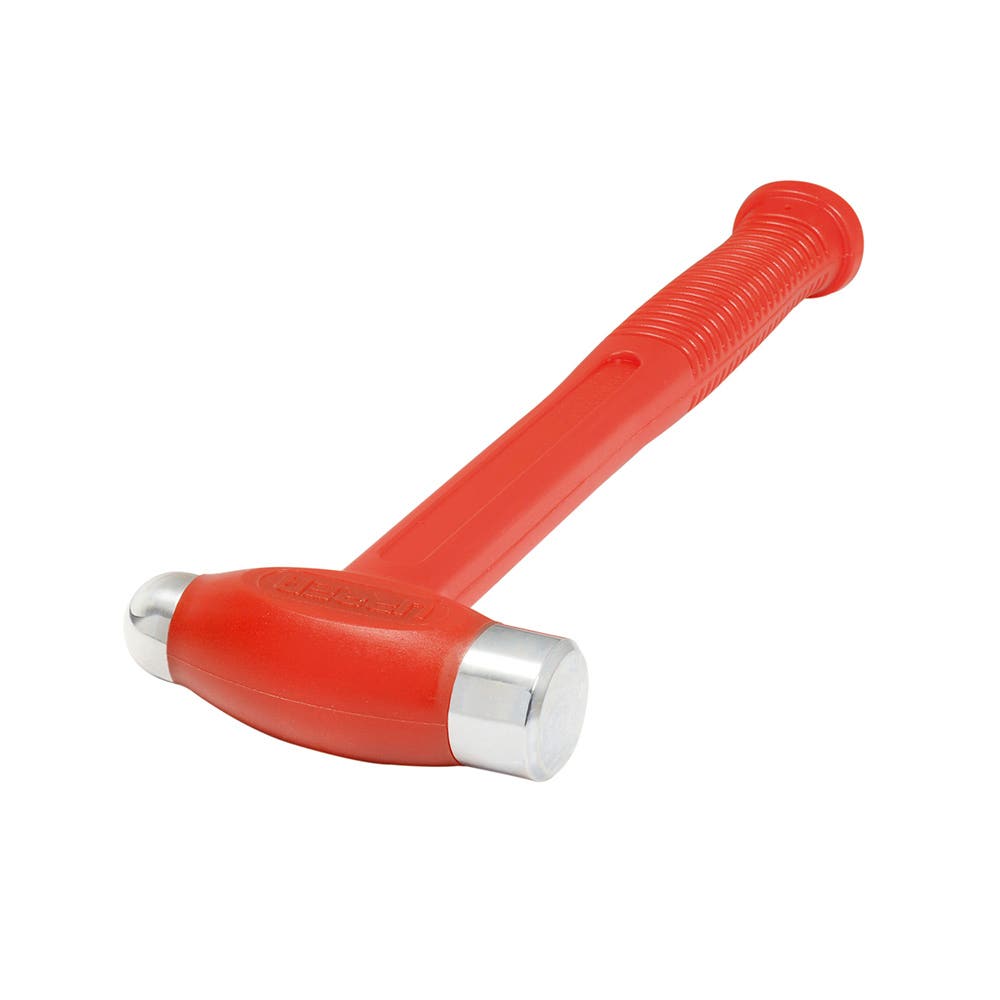 Martillo de bola de golpe seco con tapas de acero de 4-7/8", 44 oz Urrea