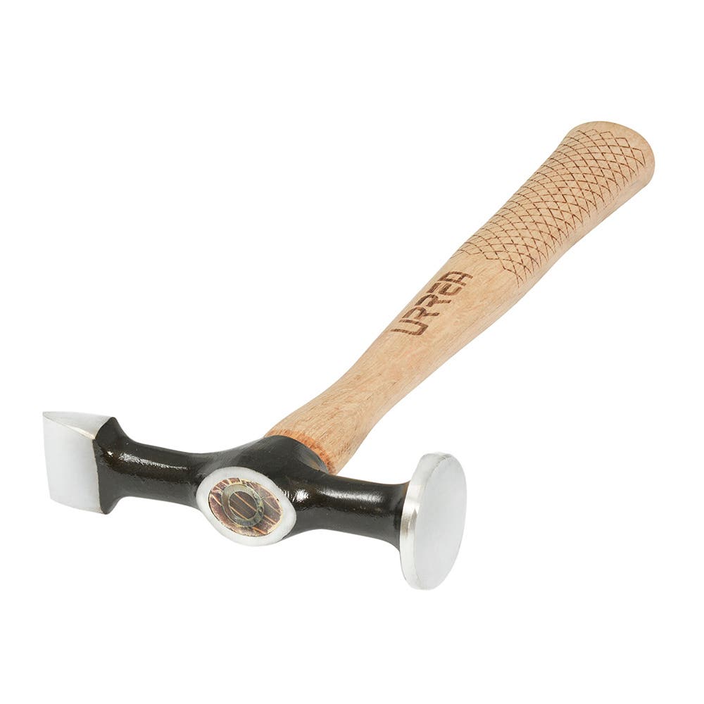 Martillo para laminero con mango de madera, para terminados 12", 9oz Urrea
