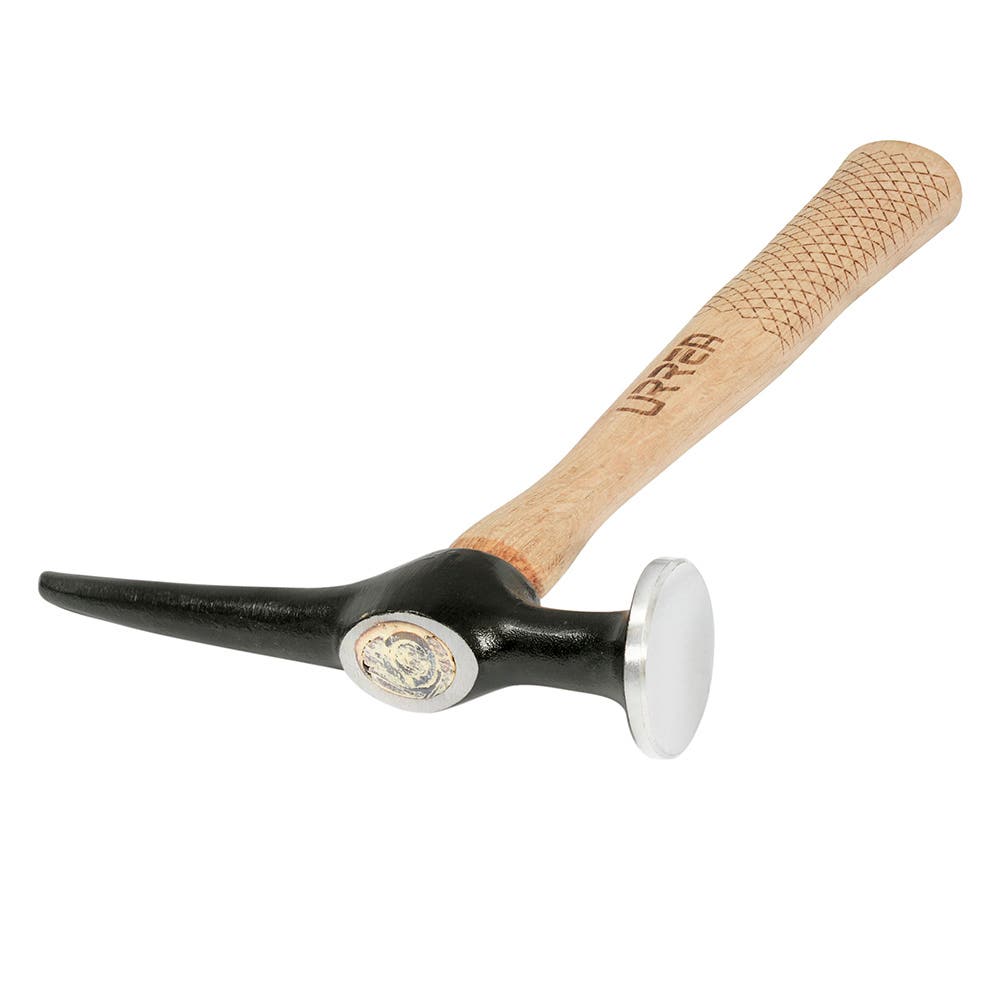 Martillo para laminero con mango de madera, para laminero desabollador  12", 10 oz Urrea
