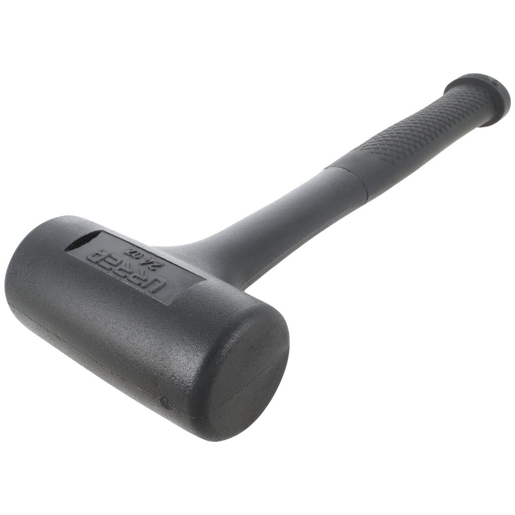 Mazo de golpe seco tapas fijas de alto impacto con mango 10-5/64", 24 oz Urrea