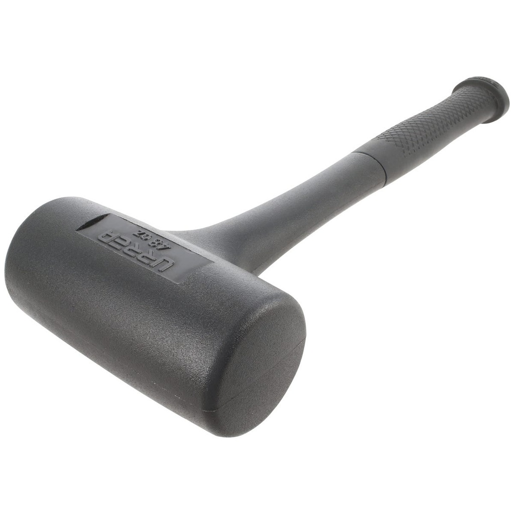 Mazo de golpe seco tapas fijas de alto impacto con mango 12-1/8", 48 oz Urrea