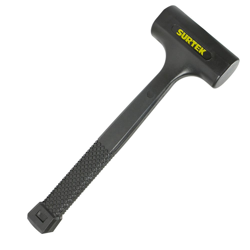 Mazo de golpe seco de una sola pieza con mango antiderrapante 12", 16 oz Surtek