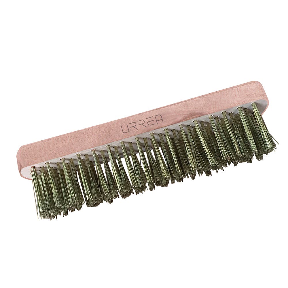 Cepillo de cerdas de bronce-aluminio antichispa con 6x16 filas de pinceles Urrea