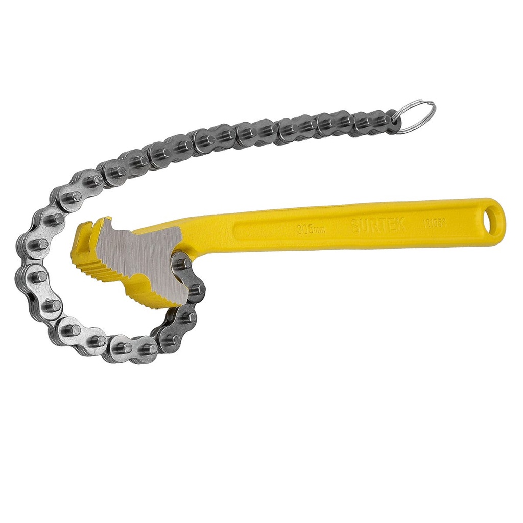 Llave universal de cadena de acero de 4-3/4" Surtek