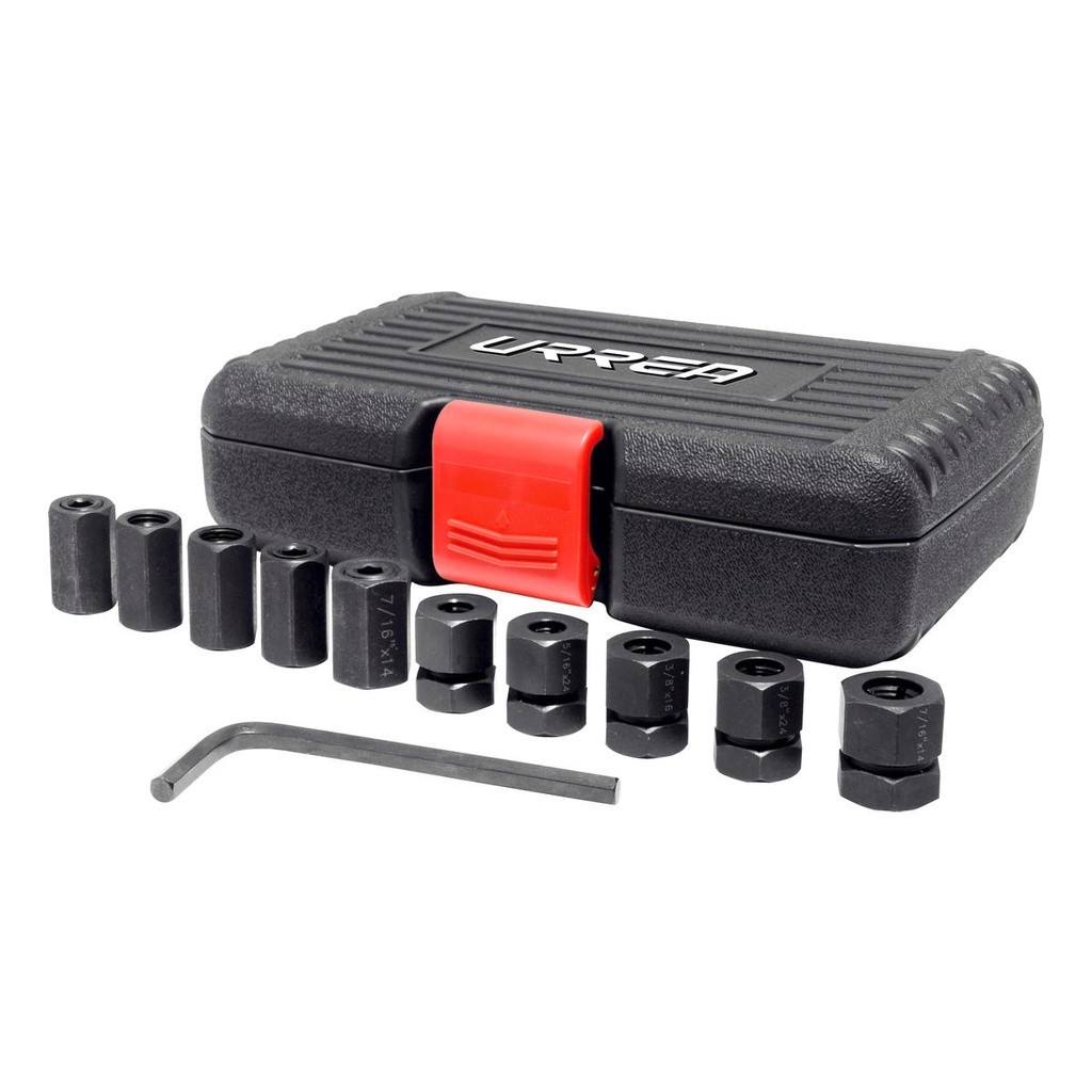 Juego para remover e instalar pernos en pulgadas, 10 piezas Urrea