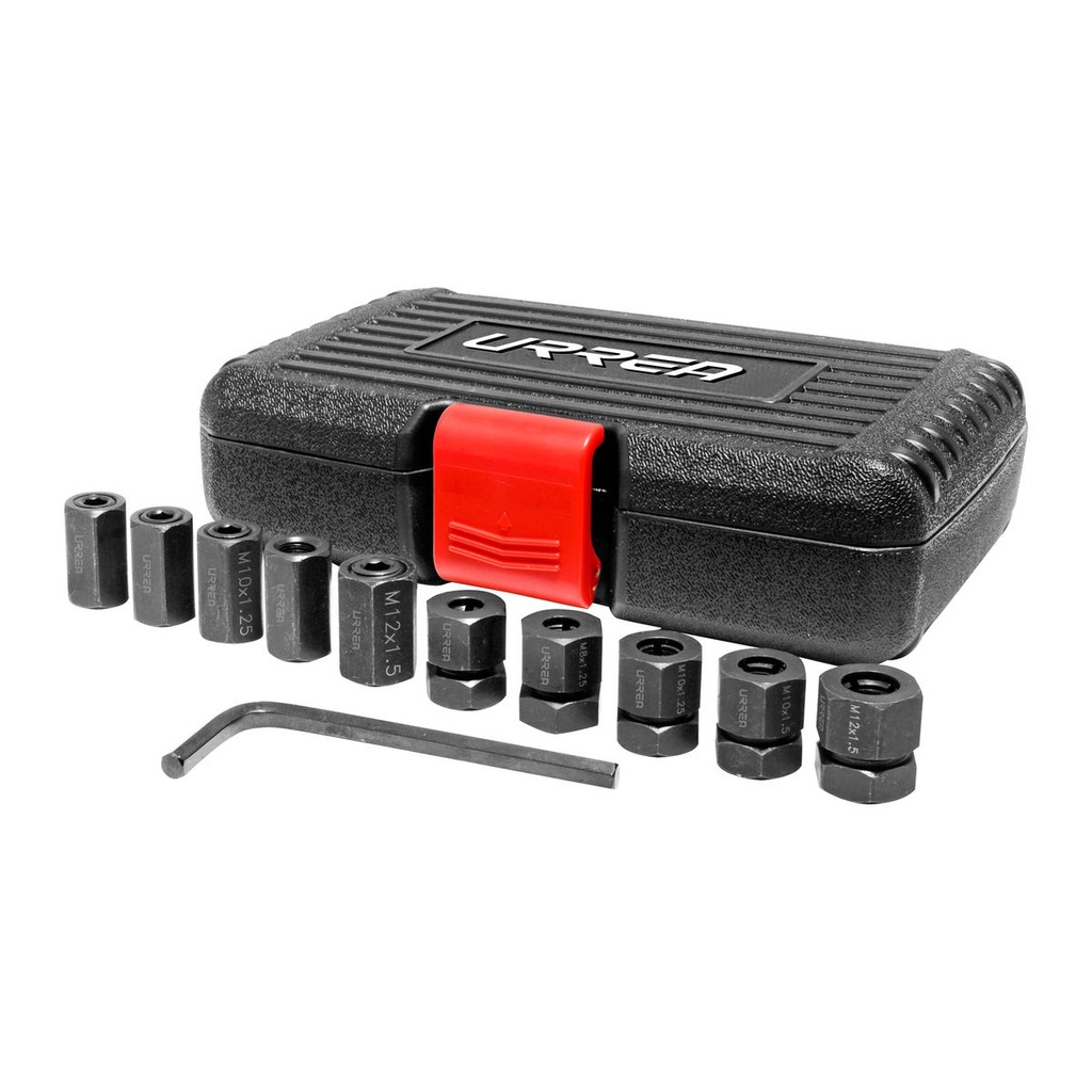 Juego para remover e instalar pernos métricos, 10 piezas Urrea
