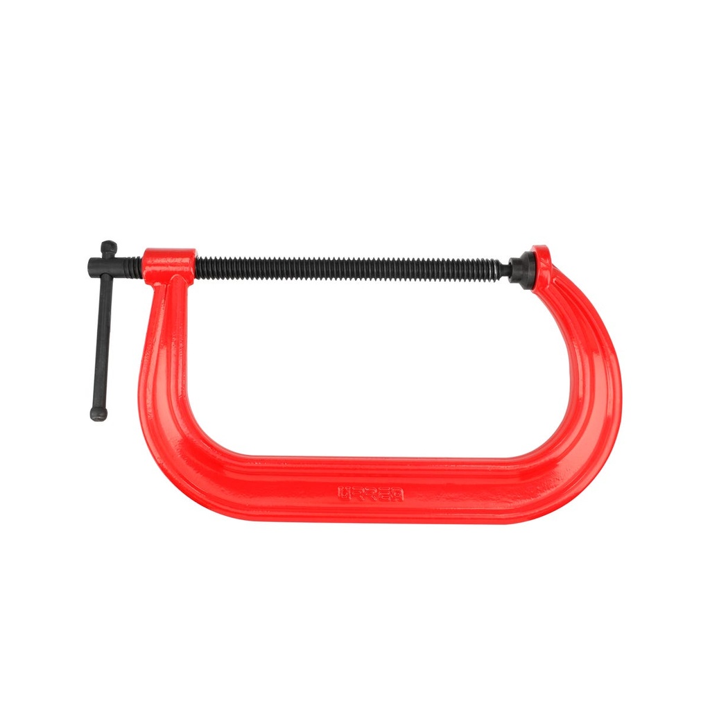 Prensa tipo "C" forjada garganta profunda 12" Urrea