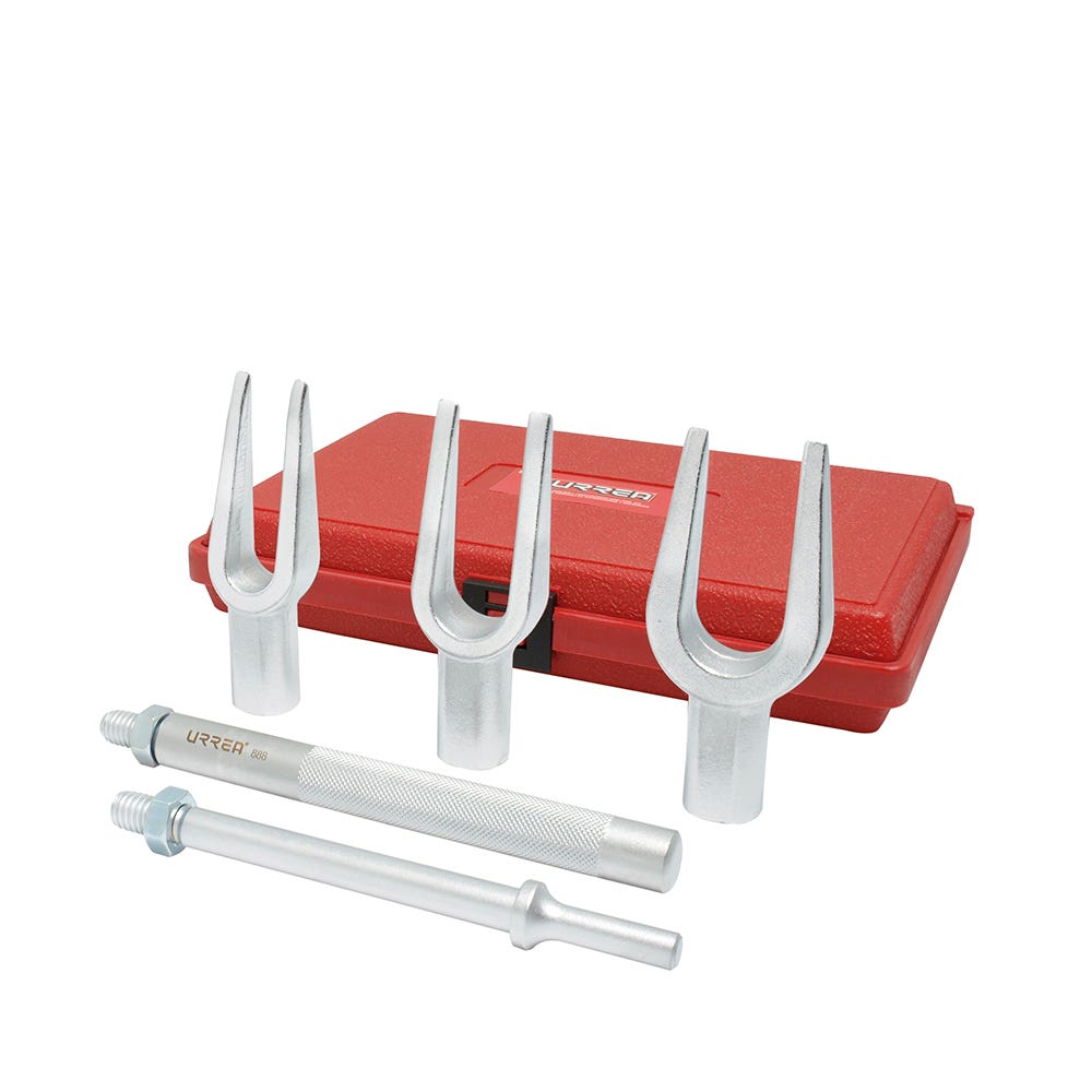 Juego de horquillas, separadores y accesorios longitud 559.96 mm, 5 piezas Urrea