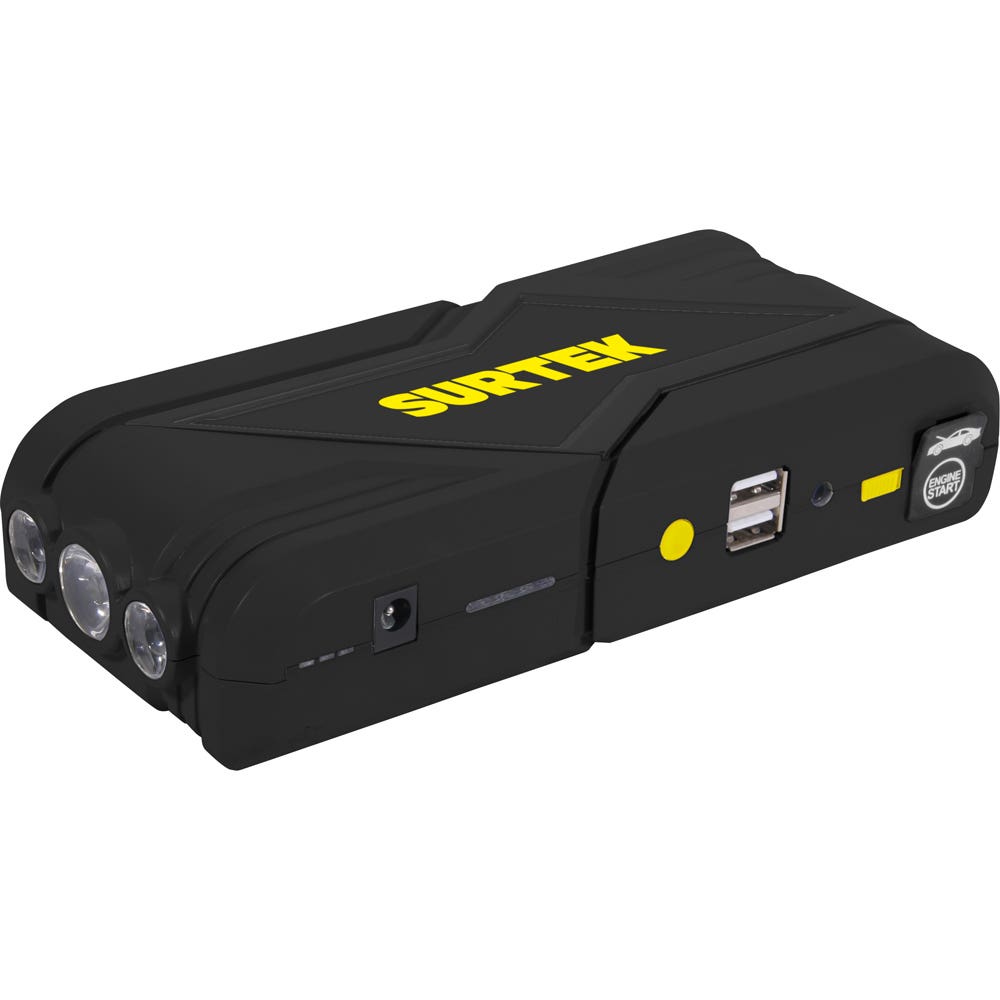 Arrancador bateria 11000 mAh, 300 A Surtek