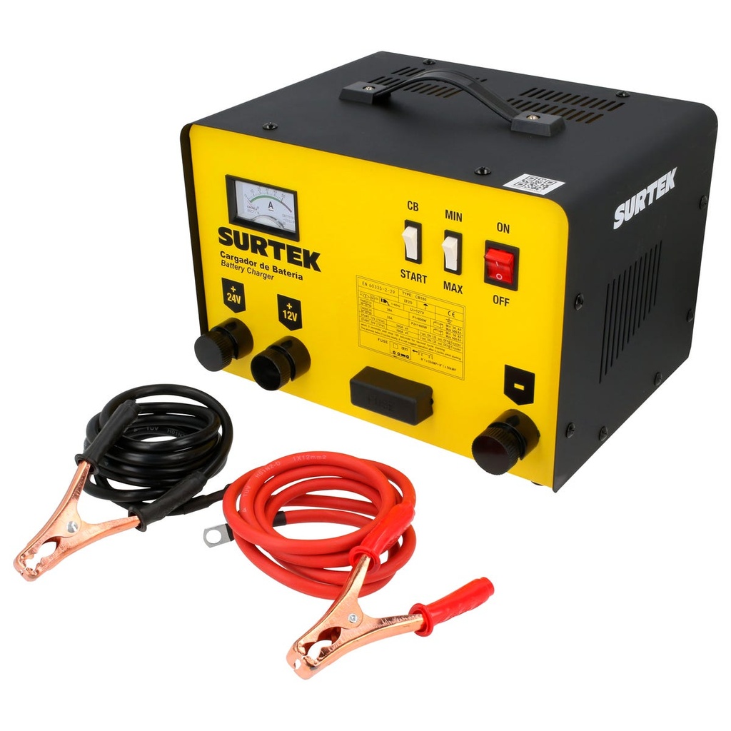 Cargador de bateria 180 A Surtek