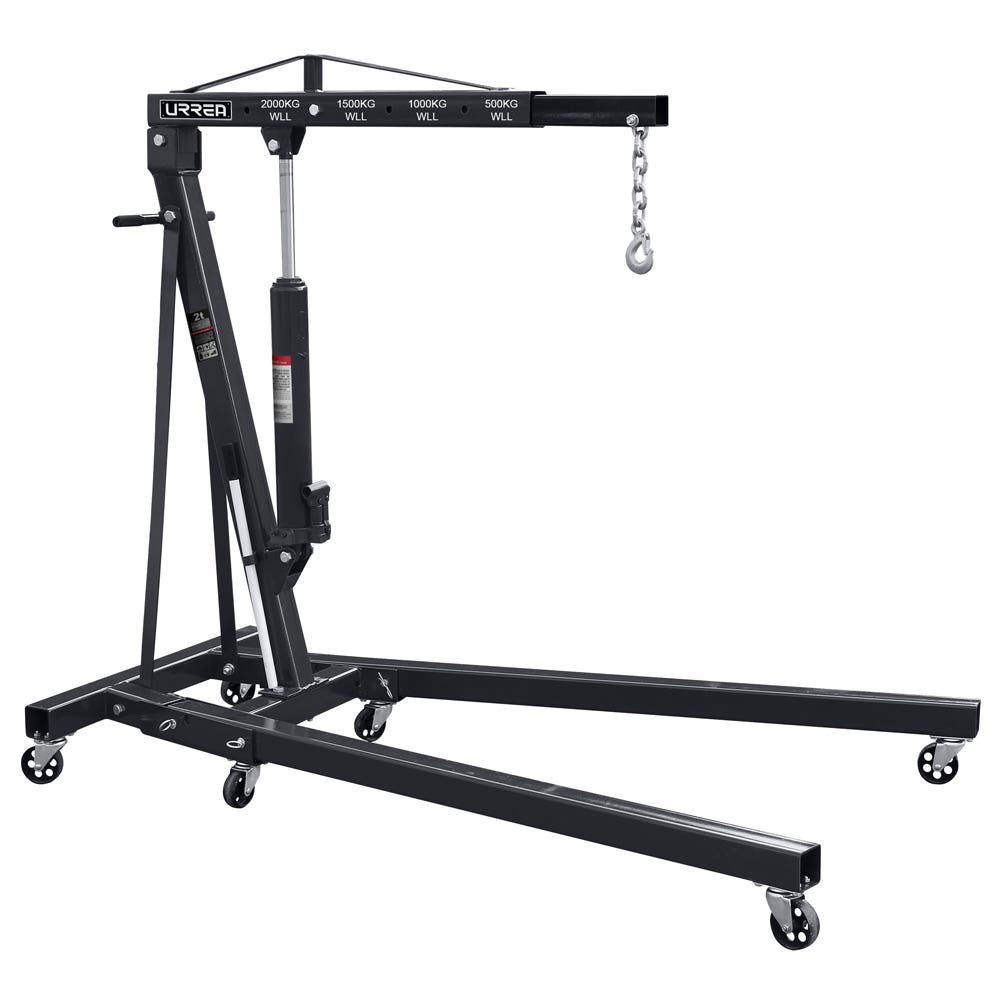 Pluma hidráulica plegable con posición de levantamiento adaptable, 2 ton Urrea