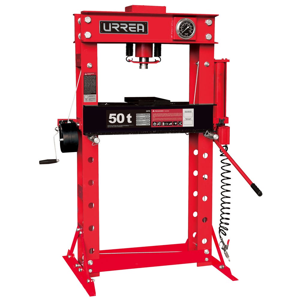 Prensa hidroneumática, 50 ton Urrea