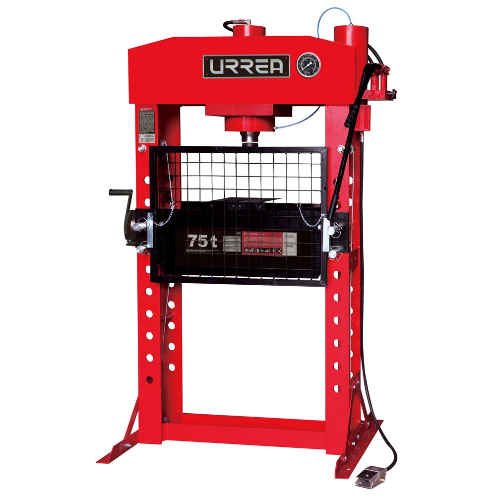 Prensa hidroneumática, 75 ton Urrea