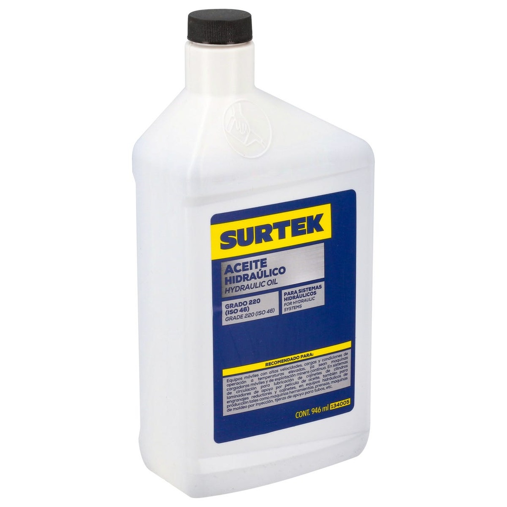 Aceite hidráulico 946 ml Surtek