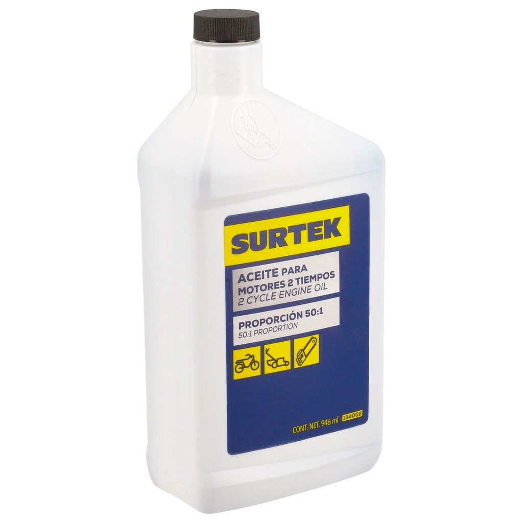 Aceite mineral dos tiempos, 946 ml Surtek