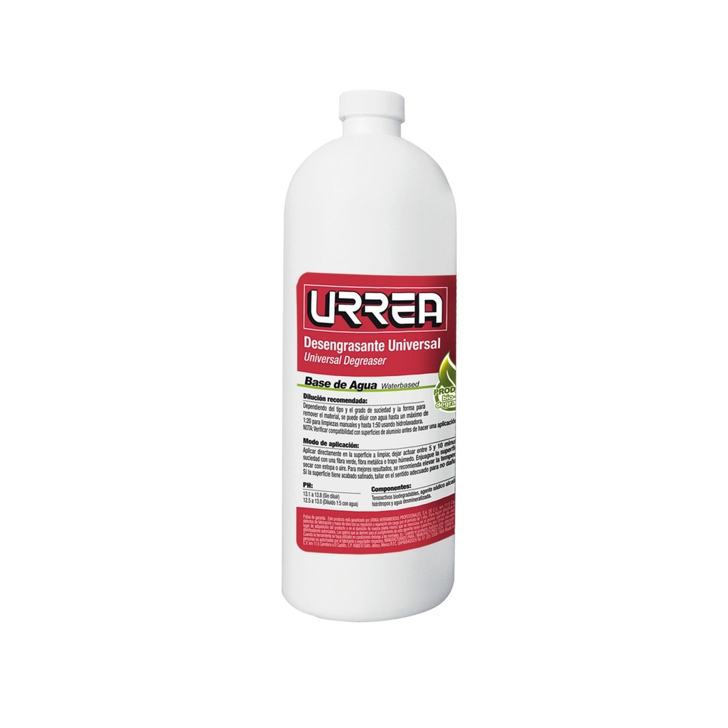 Desengrasante a base de agua 960 ml Urrea