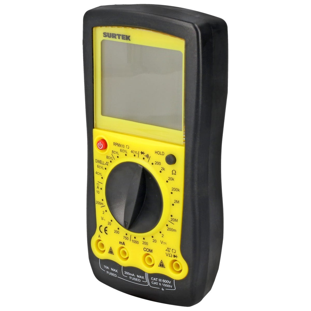 Multímetro digital automotriz Surtek