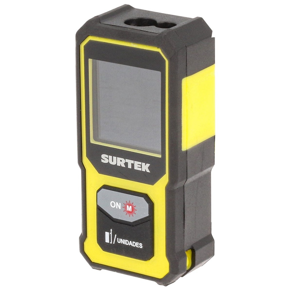 Distanciómetro láser recargable mini, 40 m Surtek