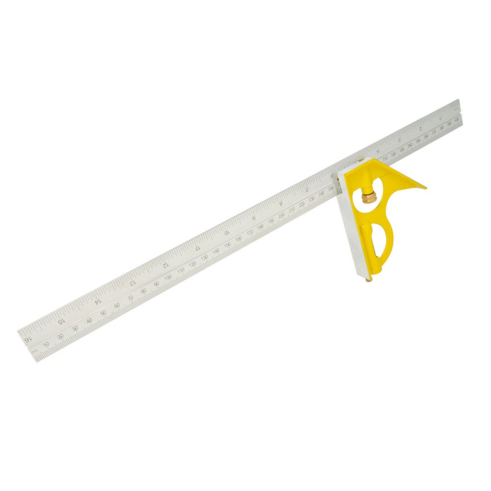 Escuadra de combinación con cabeza zamac 12" Surtek