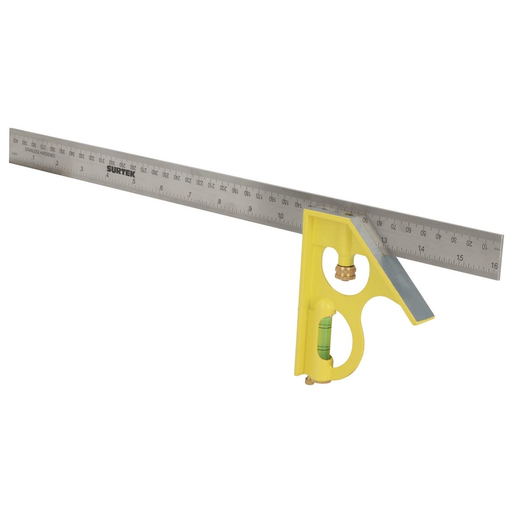 Escuadra de combinación con cabeza zamac 16" Surtek