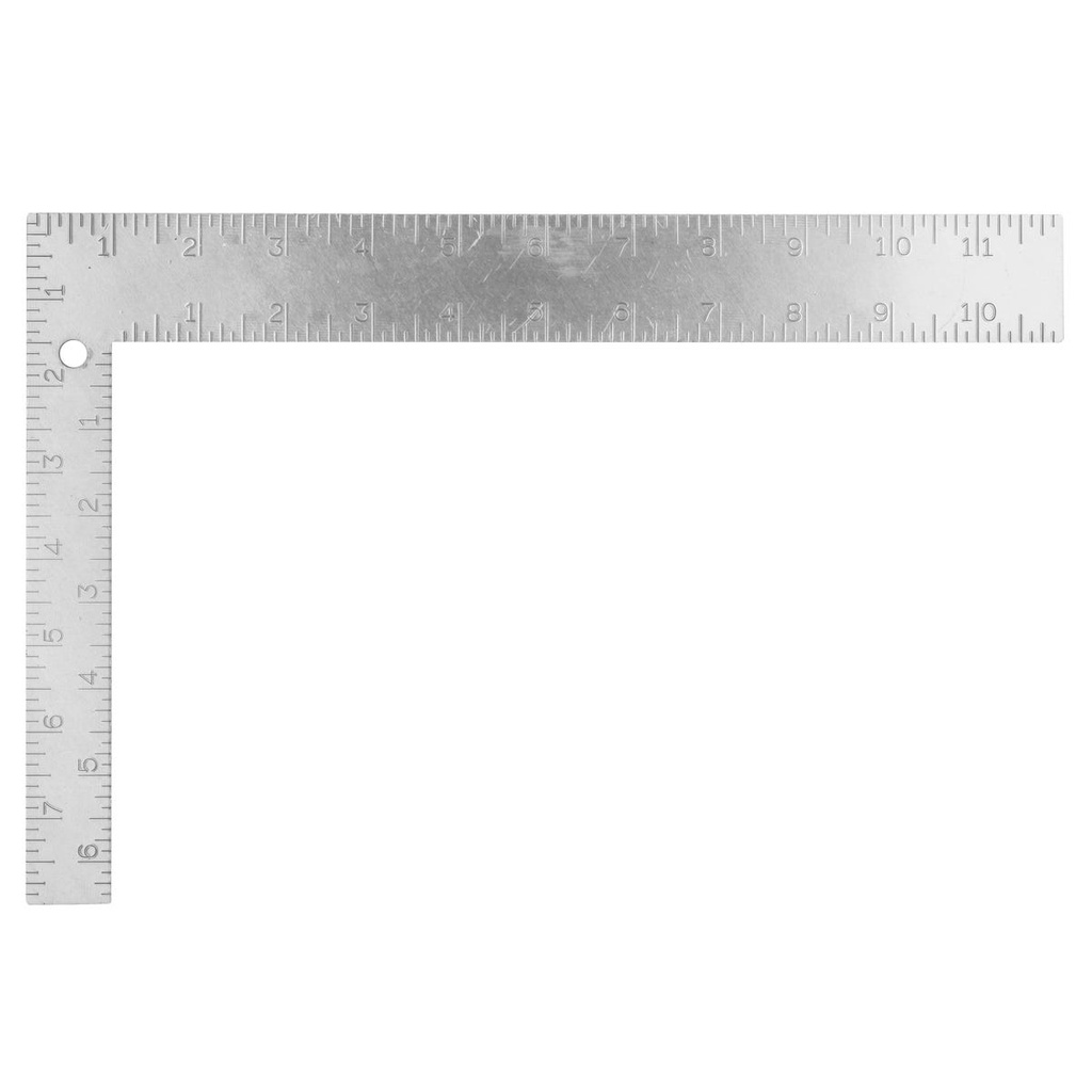 Escuadra de cantero de acero al alto carbono 8" x 12" Surtek