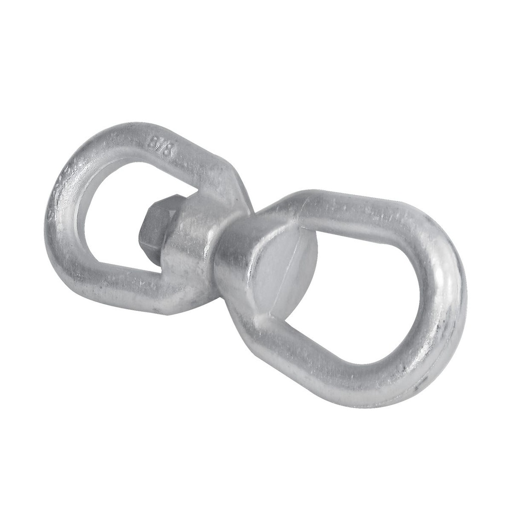 Destorcedor de zinc para cable 1/4" Surtek