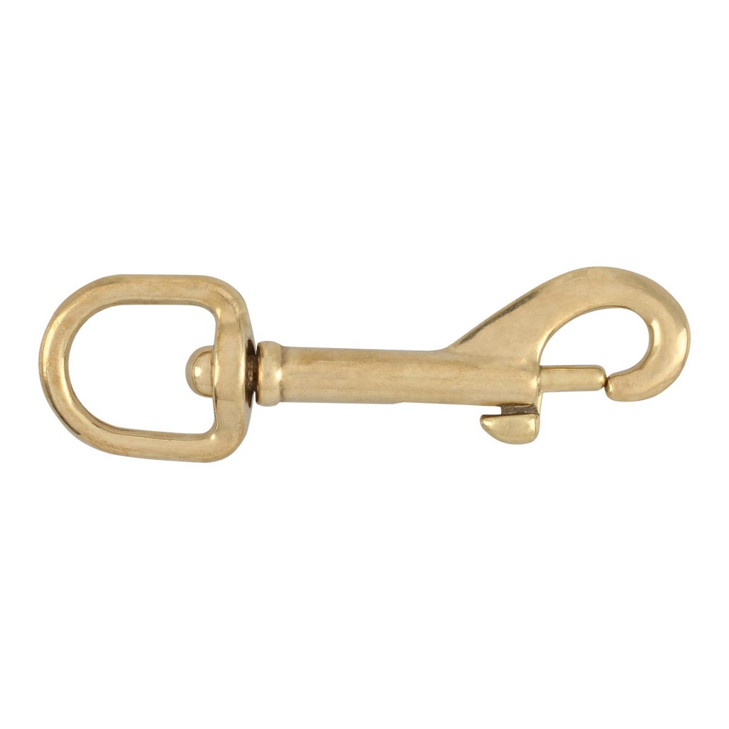 Bandola de latón con gancho 1-1/8" Surtek