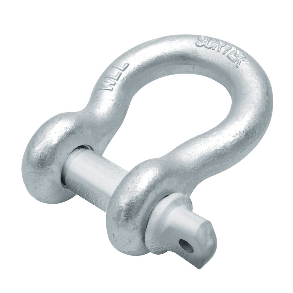 Grillete de acero forjado comercial 3/8" Surtek