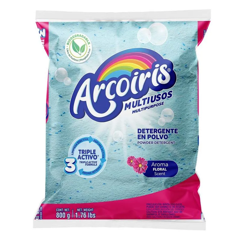 [31034341] DETERGENTE ARCOIRIS 800 GR