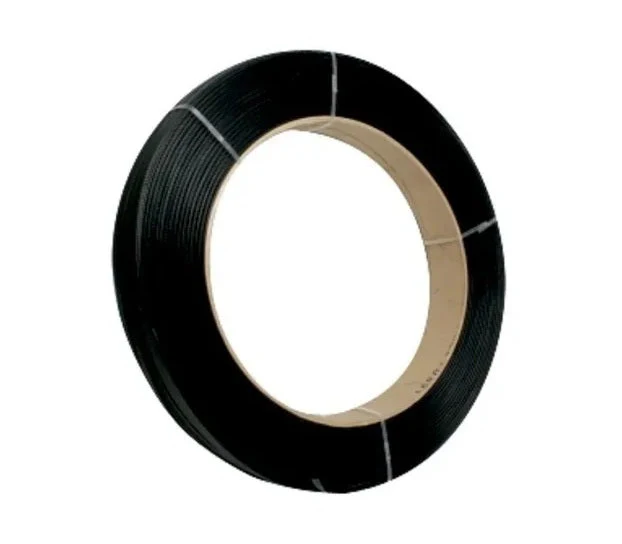 [F1139] Fleje 1/2 (12.7 mm) plastico color negro 770 m