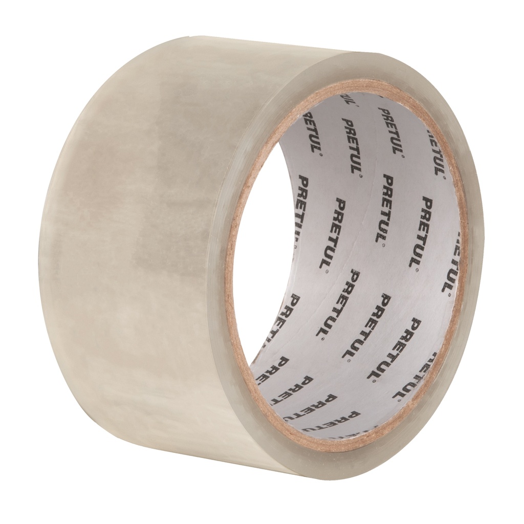 [CTR-40P] Cinta de empaque 48 mm x 40 m transparente, PRETUL