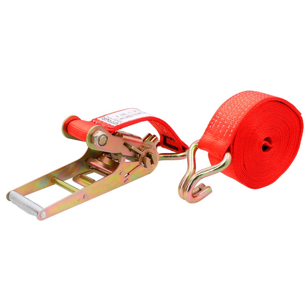 Sujetador con matraca con gancho tipo j 1" x 6 m, 380 kg Urrea