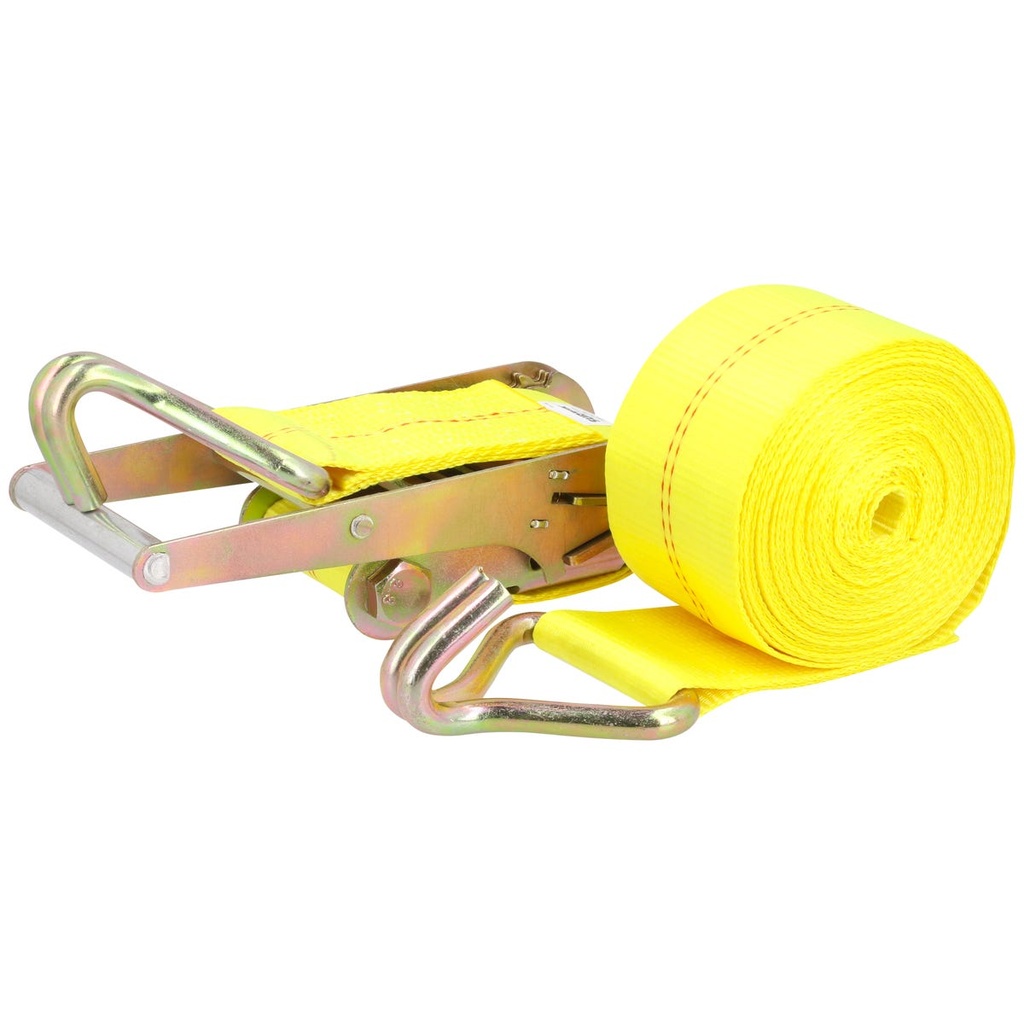 Sujetador con matraca con gancho tipo j 4" x 9m, 2450kg Surtek