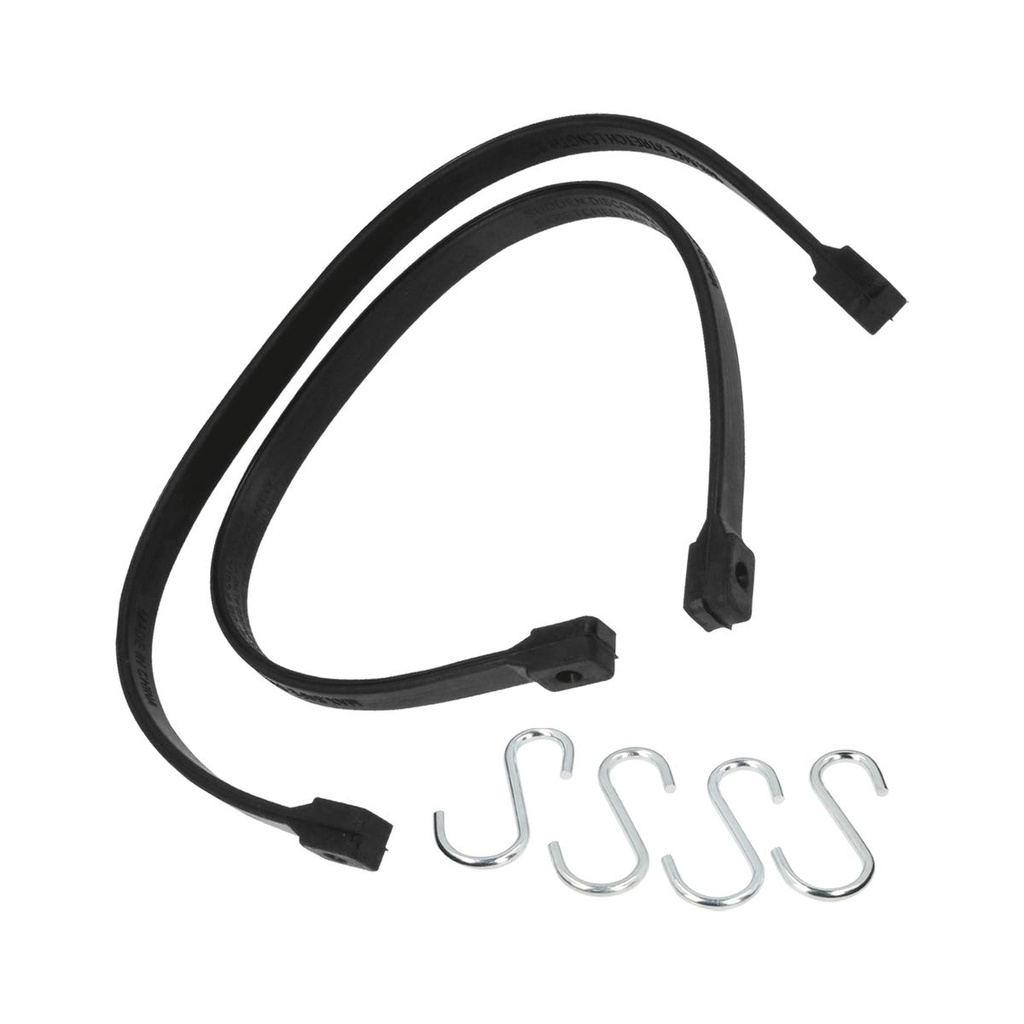 Sujetadores de hule 41", 2 piezas Foy