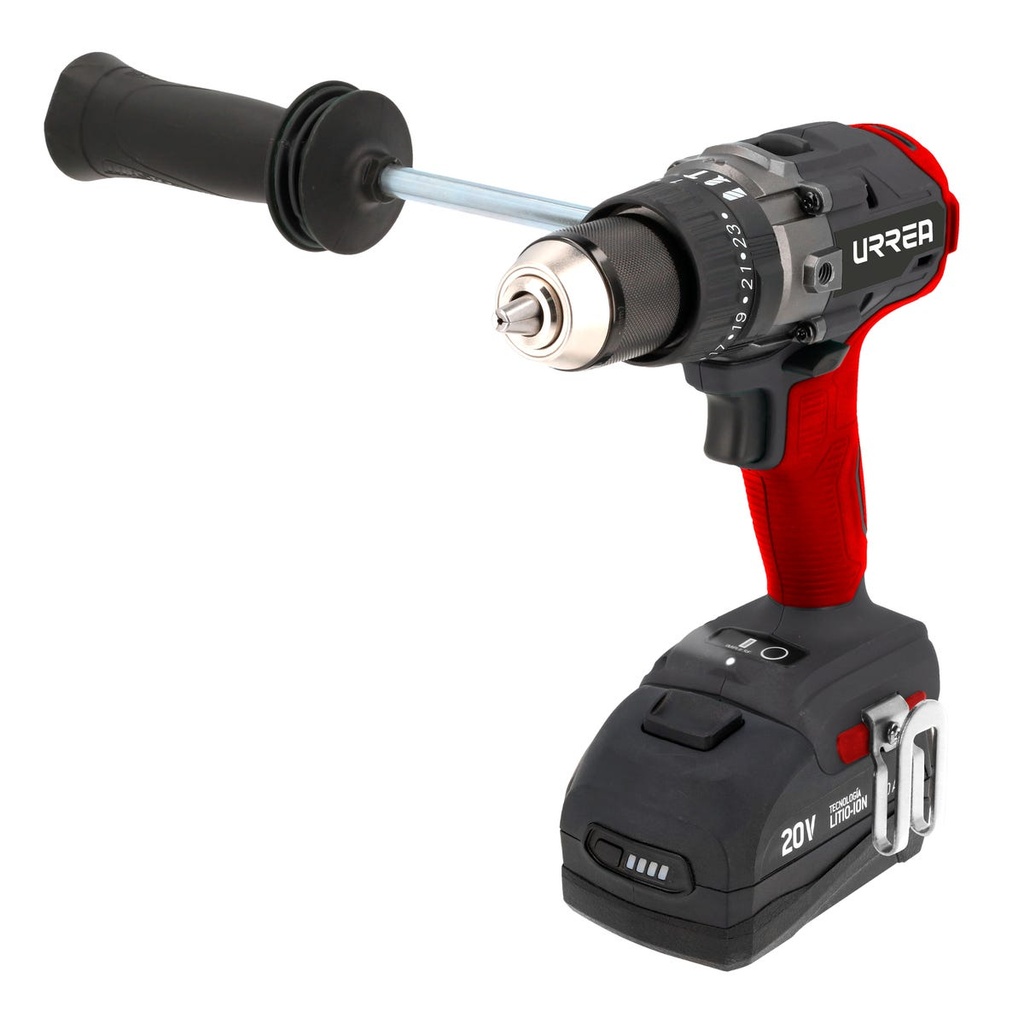 Rotomartillo de impacto 1/2" a batería Litio-ion 20 V, 90 Nm Urrea