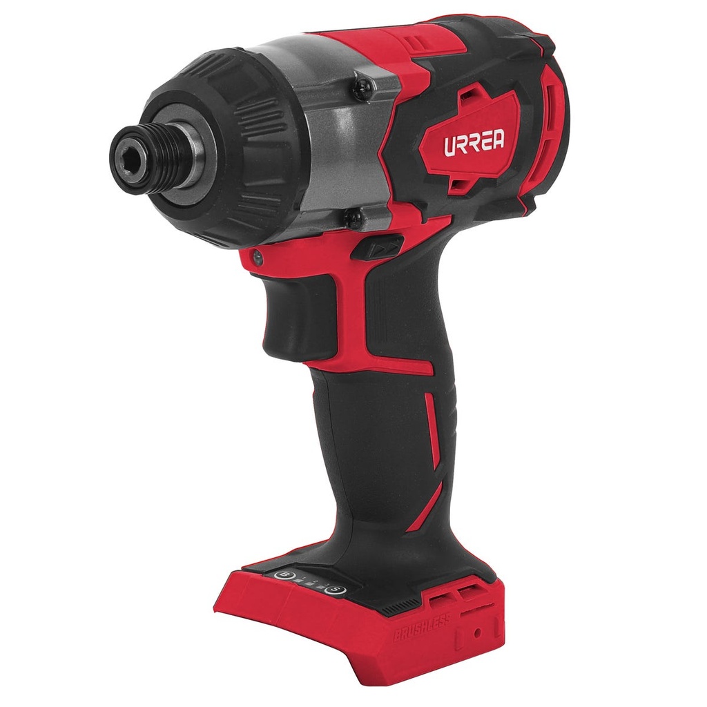 Atornillador de impacto 1/4" a batería Litio-ion 20 V, 280 Nm sin bateria Urrea