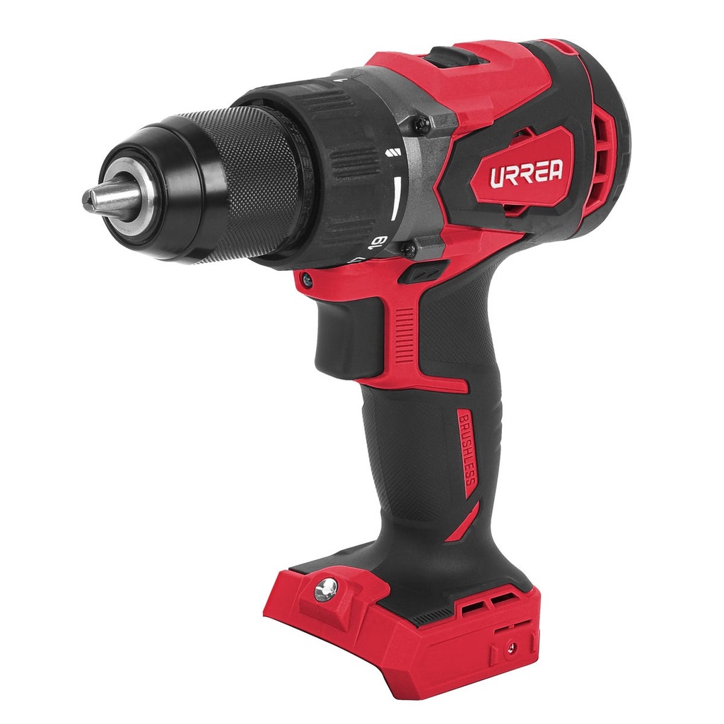 Taladro/atornillador 1/2" batería de Li-ion 20 V, 70 Nm sin batería Urrea