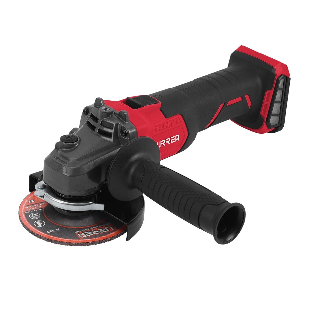 Esmeriladora angular a batería Litio-ion 5" 20 V, 8500 RPM sin batería Urrea