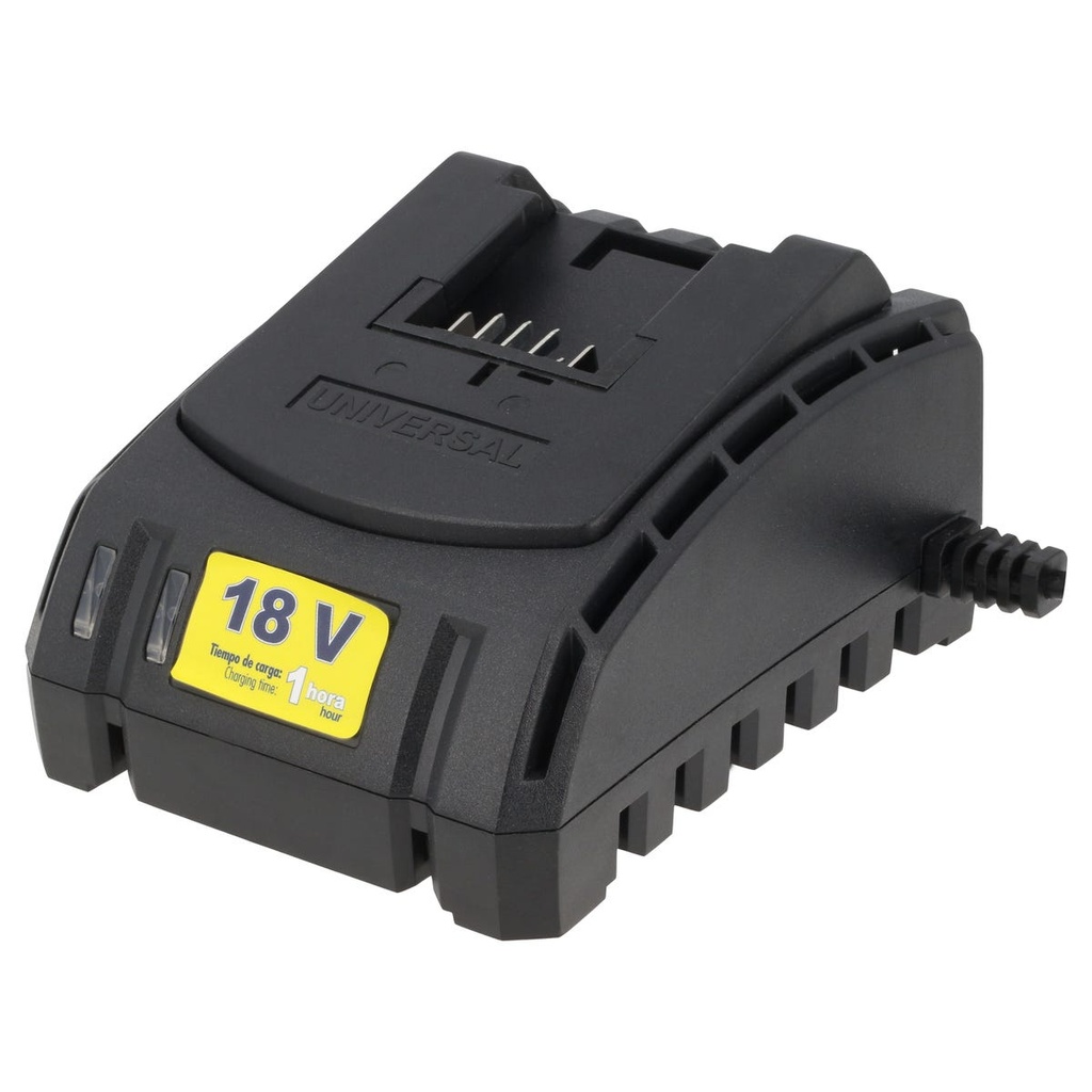 Cargador de baterías universal 18 V, 1.3 Ah Surtek