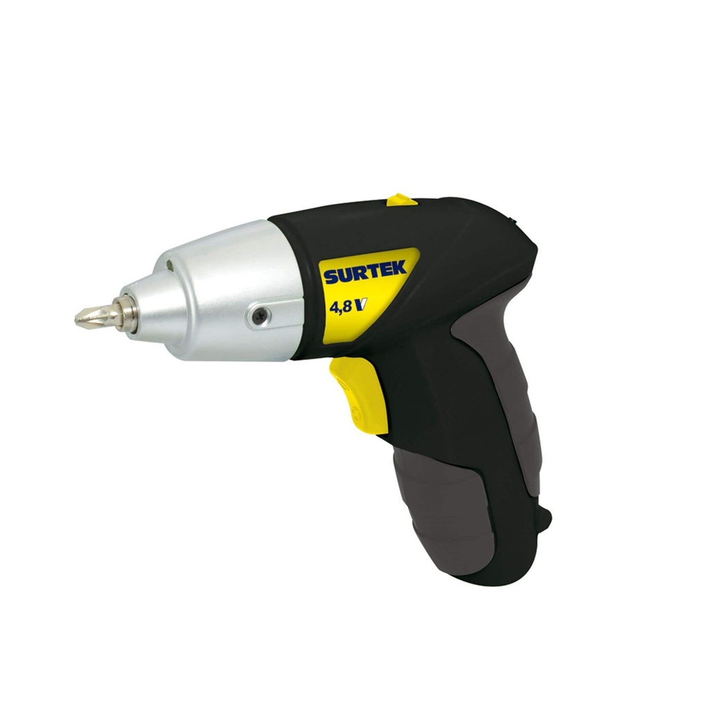 Atornillador 1/4" a batería Litio-ion 4.8 V, 3.5 Nm Surtek