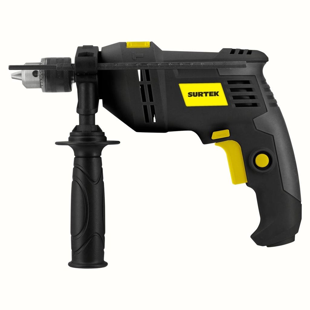 Rotomartillo 3/8" 600 W 120 V, 0 - 2900 RPM con botón de traba para trabajos continuos Surtek