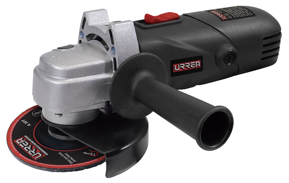 Mini esmeriladora angular 4-1/2" 900 W, 120 V, 11000 RPM Urrea
