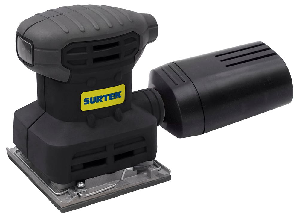 Lijadora orbital 1/4" de hoja uso general 240 W, 120 V, 13000 RPM Surtek