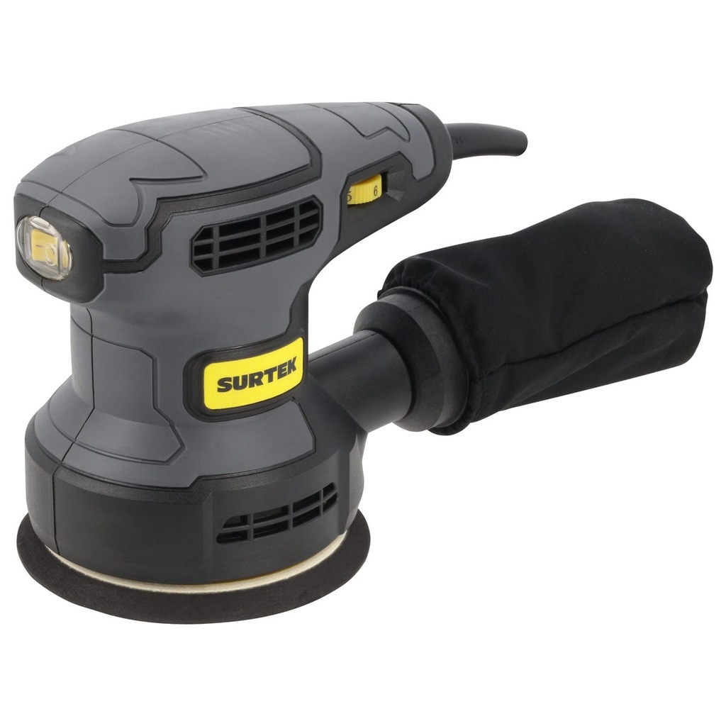 Lijadora roto orbital 5" 320 W 120 V, 6000-13000 RPM Surtek