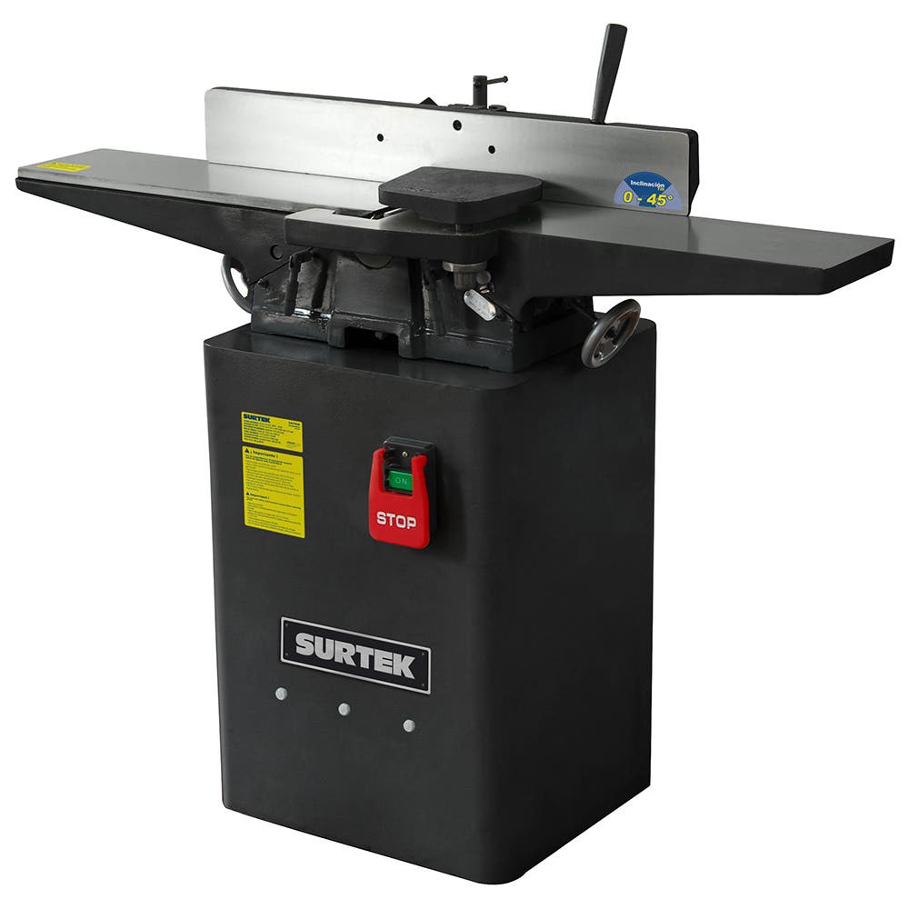 Canteadora 6" 1 HP, 750 W, 120 V,5200 RPM guía montada uso master con ajuste de inclinació Surtek