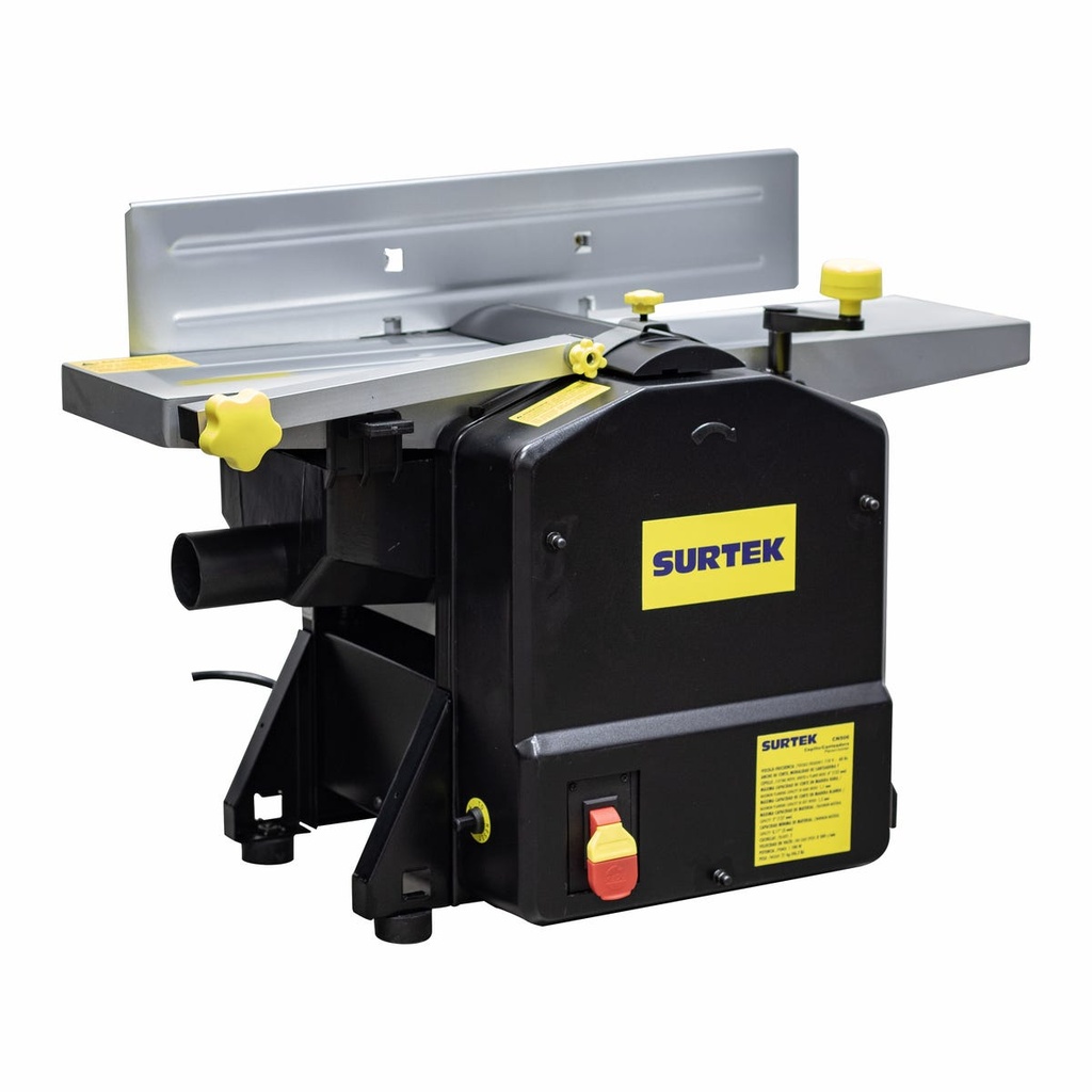 Cepillo canteador 6" 1-1/2 HP , 1100 W, 120 V, 9,400 RPM Surtek