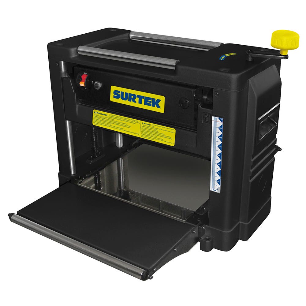 Cepillo estacionario 12" 2-1/2 HP, 1800 W, 120 V, 8000 RPM 1 fase Surtek