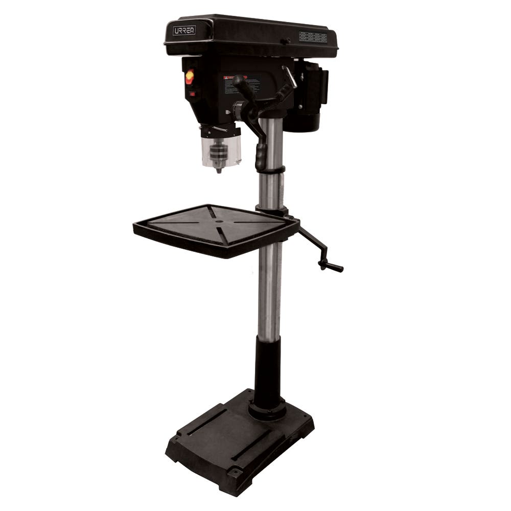 Taladro estacionario de columna 1-1/4", 1-1/2 HP, 1100 W, 120 V, 2380 RPM Urrea