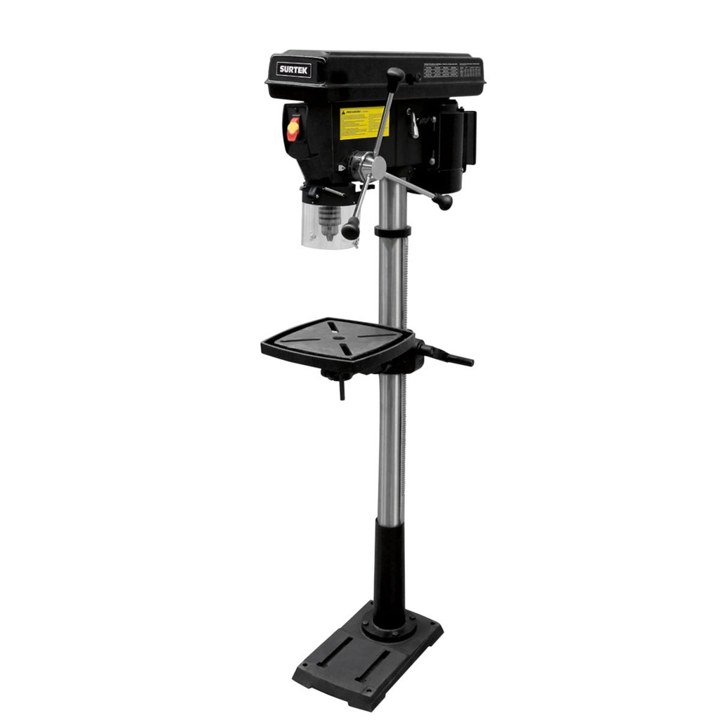 Taladro estacionario de columna 3/4", 1 HP, 750 W, 120 V, 3100 RPM Surtek